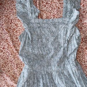 Universal Thread Women’s flutter sleeveless dress - aqua blue - M